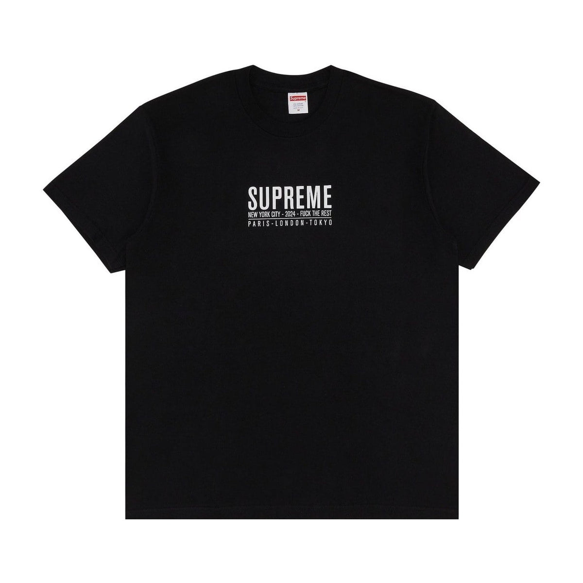Supreme Paris Tee Black