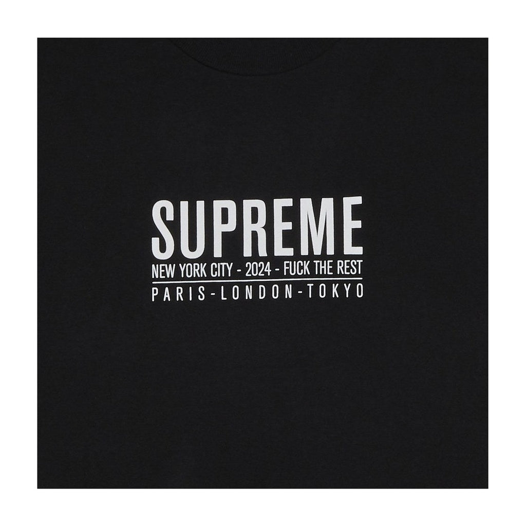 Supreme Paris Tee Black