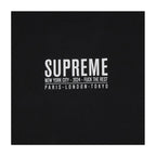 Supreme Paris Tee Black