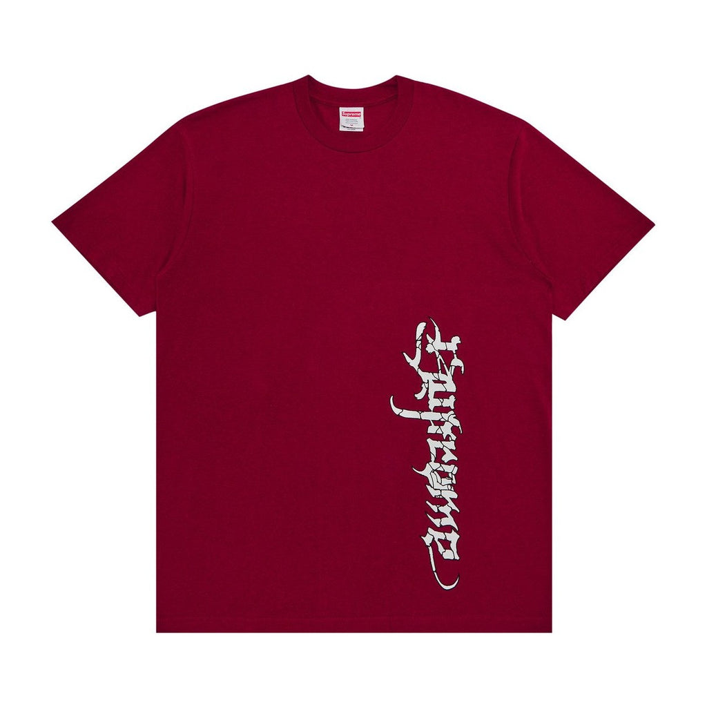 Supreme Satan Tee Cardinal