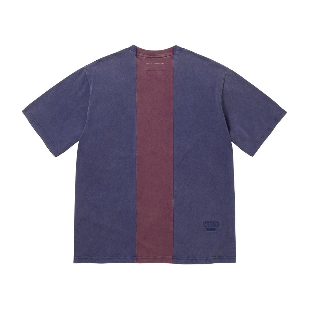 Supreme x MM 6 Maison Margiela Split Short-Sleeve Top Navy
