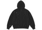 Supreme x MM 6 Maison Margiela Box Logo Zip Up Hooded Sweatshirt Black