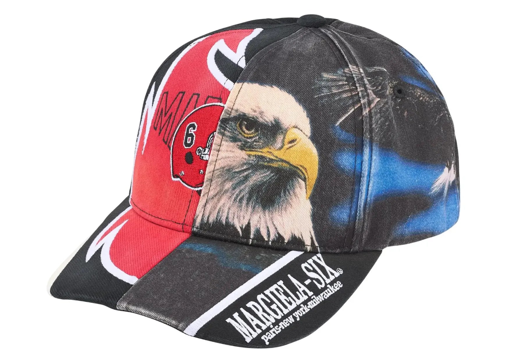 Supreme x MM 6 Maison Margiela Split 6-Panel Black