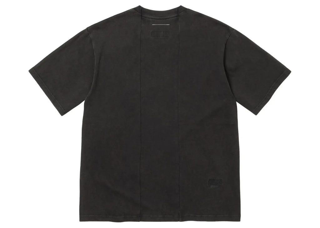 Supreme x MM 6 Maison Margiela Split Short-Sleeve Top Black