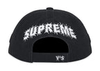Supreme x Ys Grommet 6-Panel Washed Black