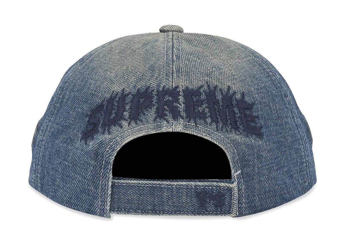 Supreme x Ys Grommet 6-Panel Washed Blue