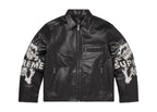 Supreme x Ys Leather Jacket Black