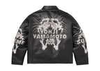 Supreme x Ys Leather Jacket Black