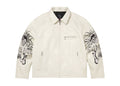 Supreme x Ys Leather Jacket White