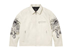 Supreme x Ys Leather Jacket White