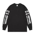Supreme x Ys Long-Sleeve Tee Black