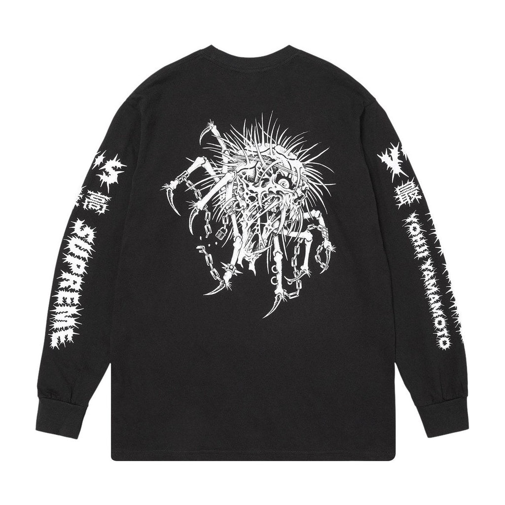 Supreme x Ys Long-Sleeve Tee Black