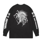 Supreme x Ys Long-Sleeve Tee Black