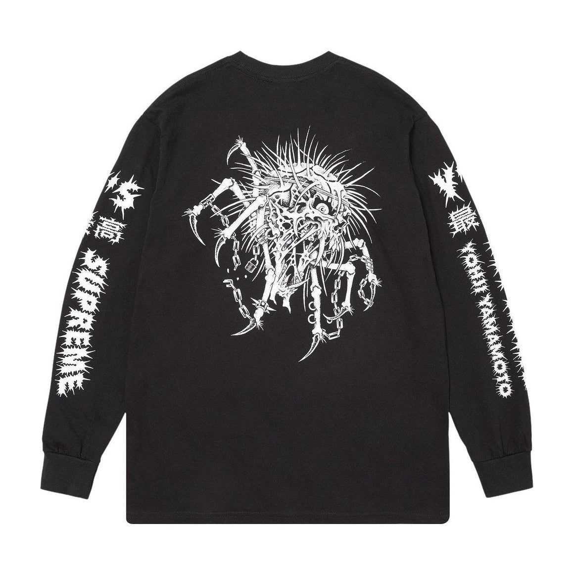 Supreme x Ys Long-Sleeve Tee Black
