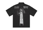 Supreme x Ys Silk Zip Up Short-Sleeve Shirt Black