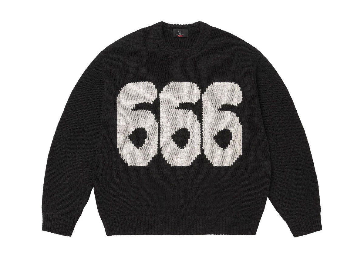 Supreme x Ys Sweater Black
