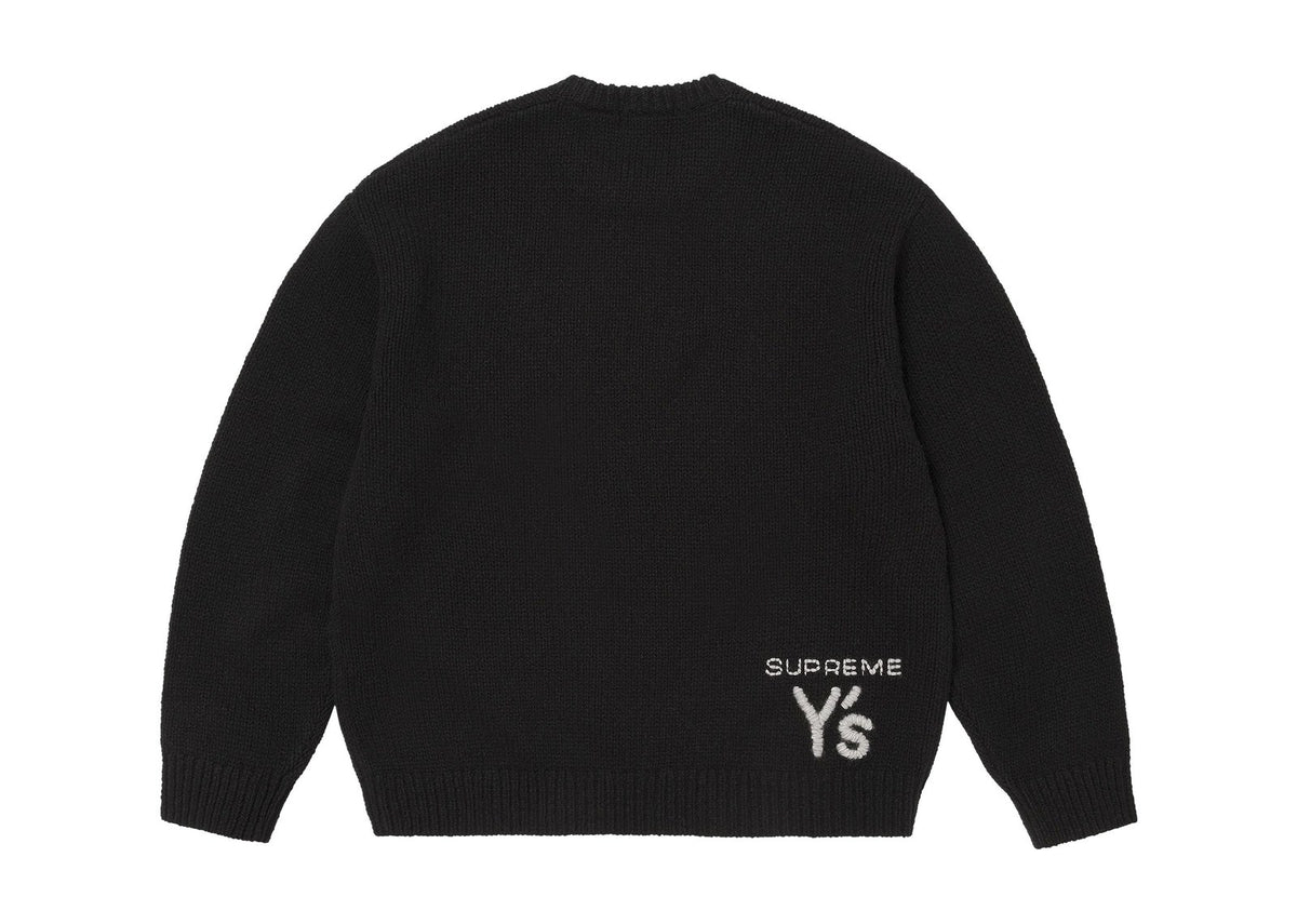 Supreme x Ys Sweater Black