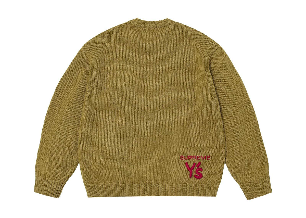 Supreme x Ys Sweater Olive