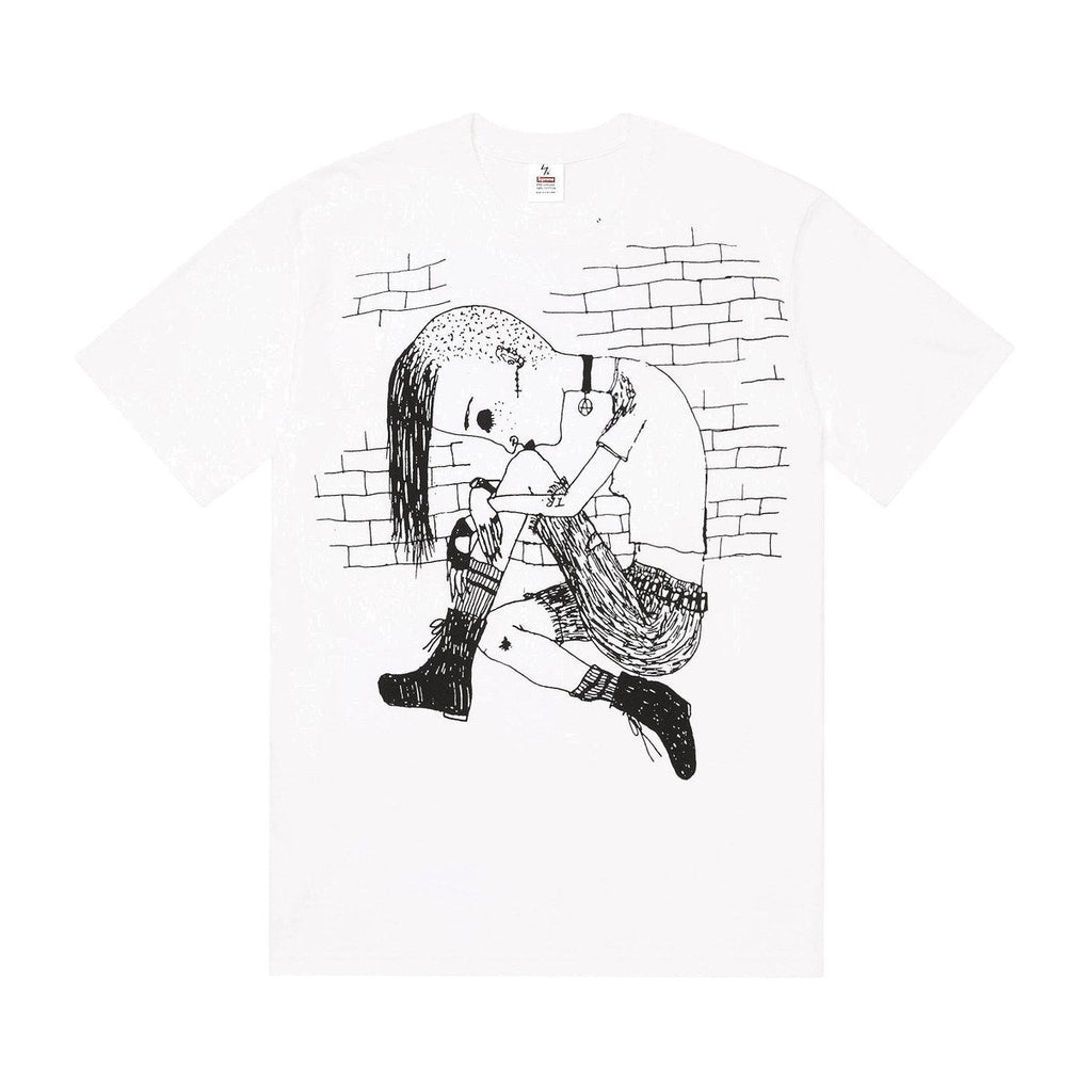 Supreme x Ys Thinker Tee White
