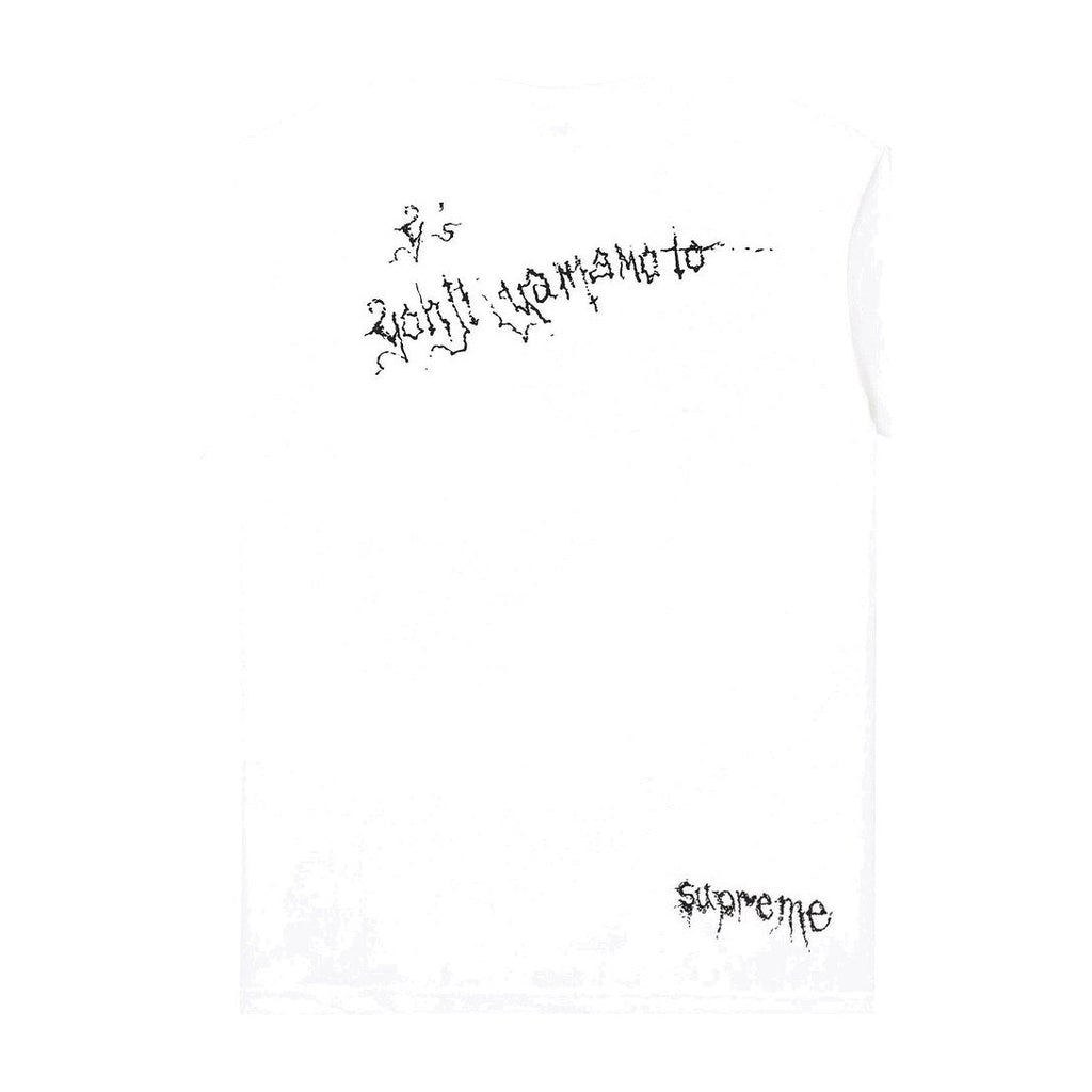 Supreme x Ys Thinker Tee White