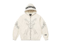 Supreme x Ys Zip Up Hooded Sweatshirt White