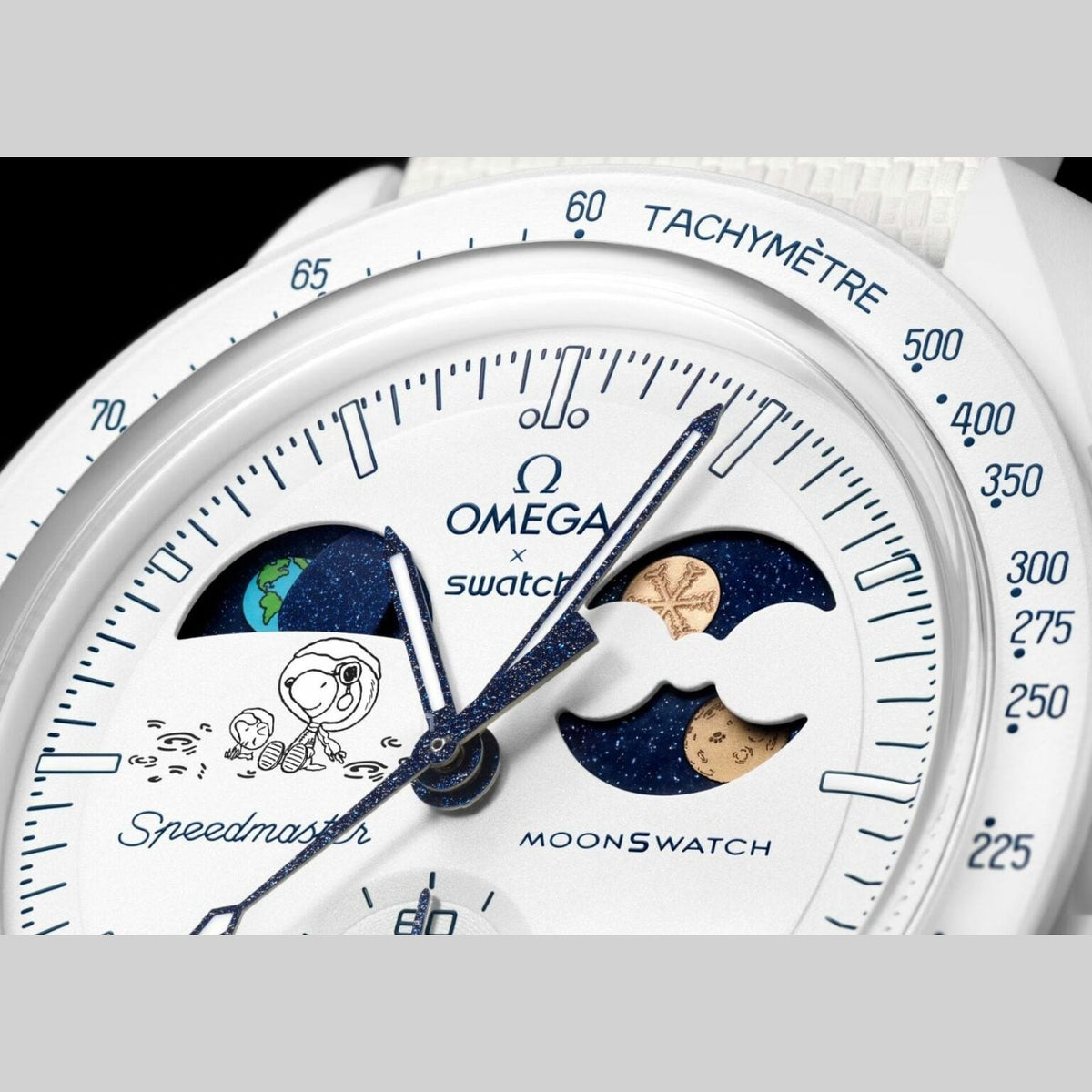 Swatch x Omega Bioceramic Mission To Earthphase Moonshine Gold (Cold Moon)
