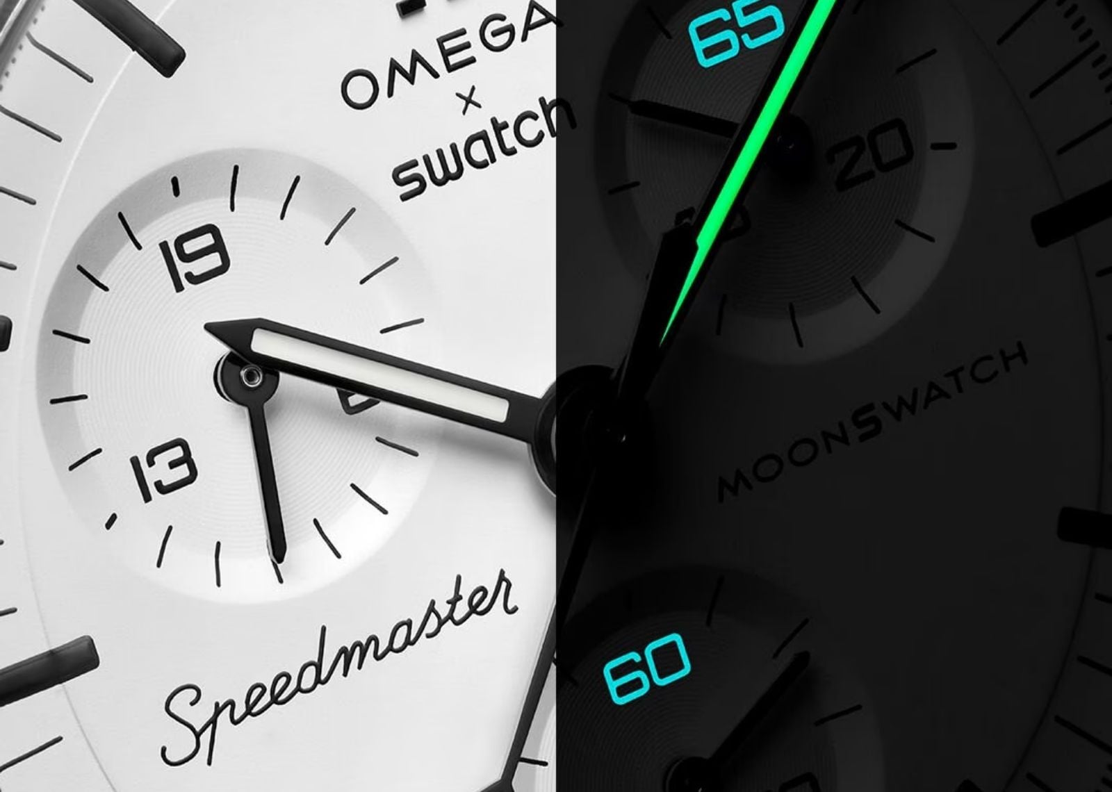 Swatchx Omega Bioceramic Moonswatch 1965