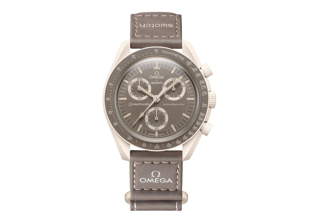 Swatchx Omega Bioceramic Moonswatch Mission On Earth Desert