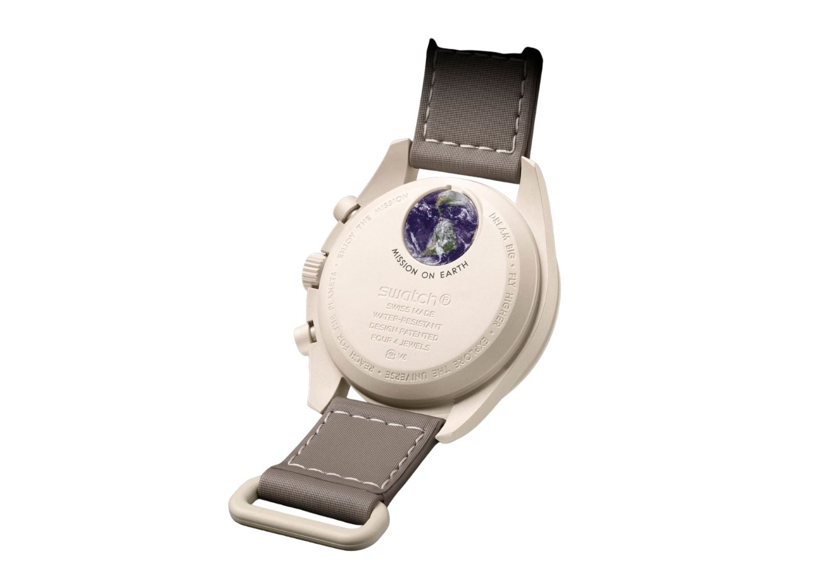 Swatchx Omega Bioceramic Moonswatch Mission On Earth Desert