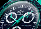 Swatchx Omega Bioceramic Moonswatch Mission On Earth Polar Lights
