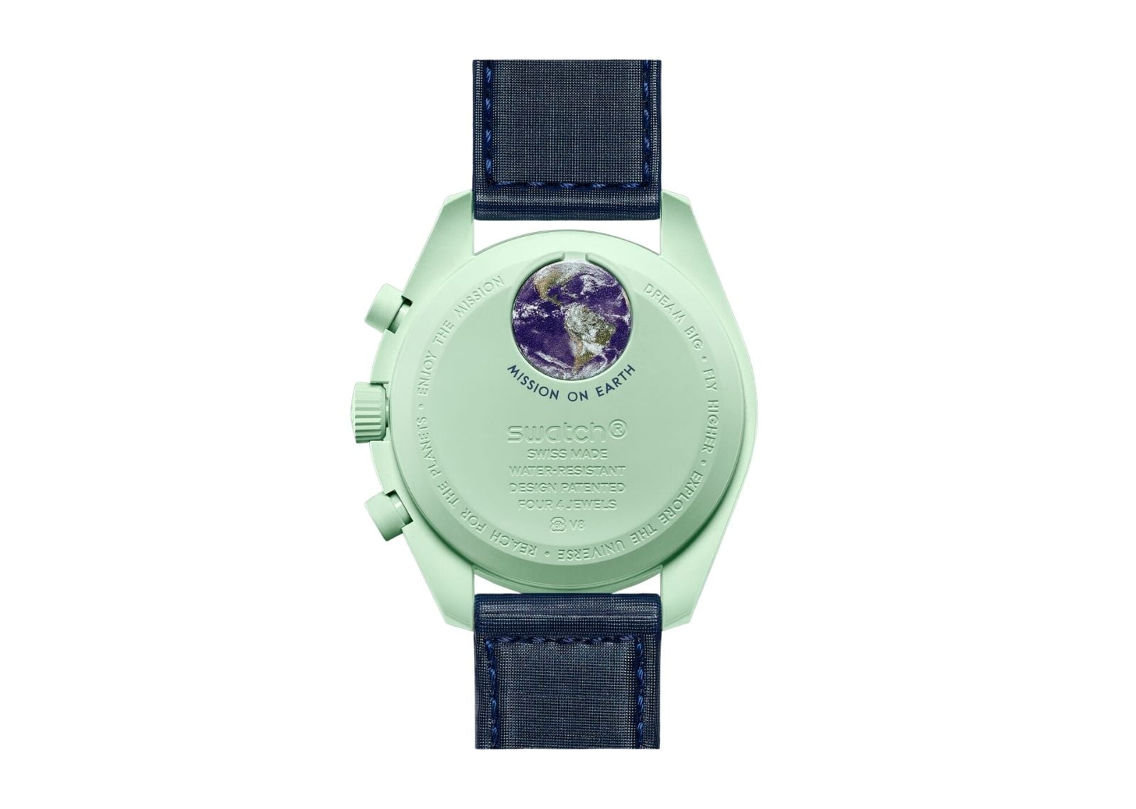 Swatchx Omega Bioceramic Moonswatch Mission to Earth