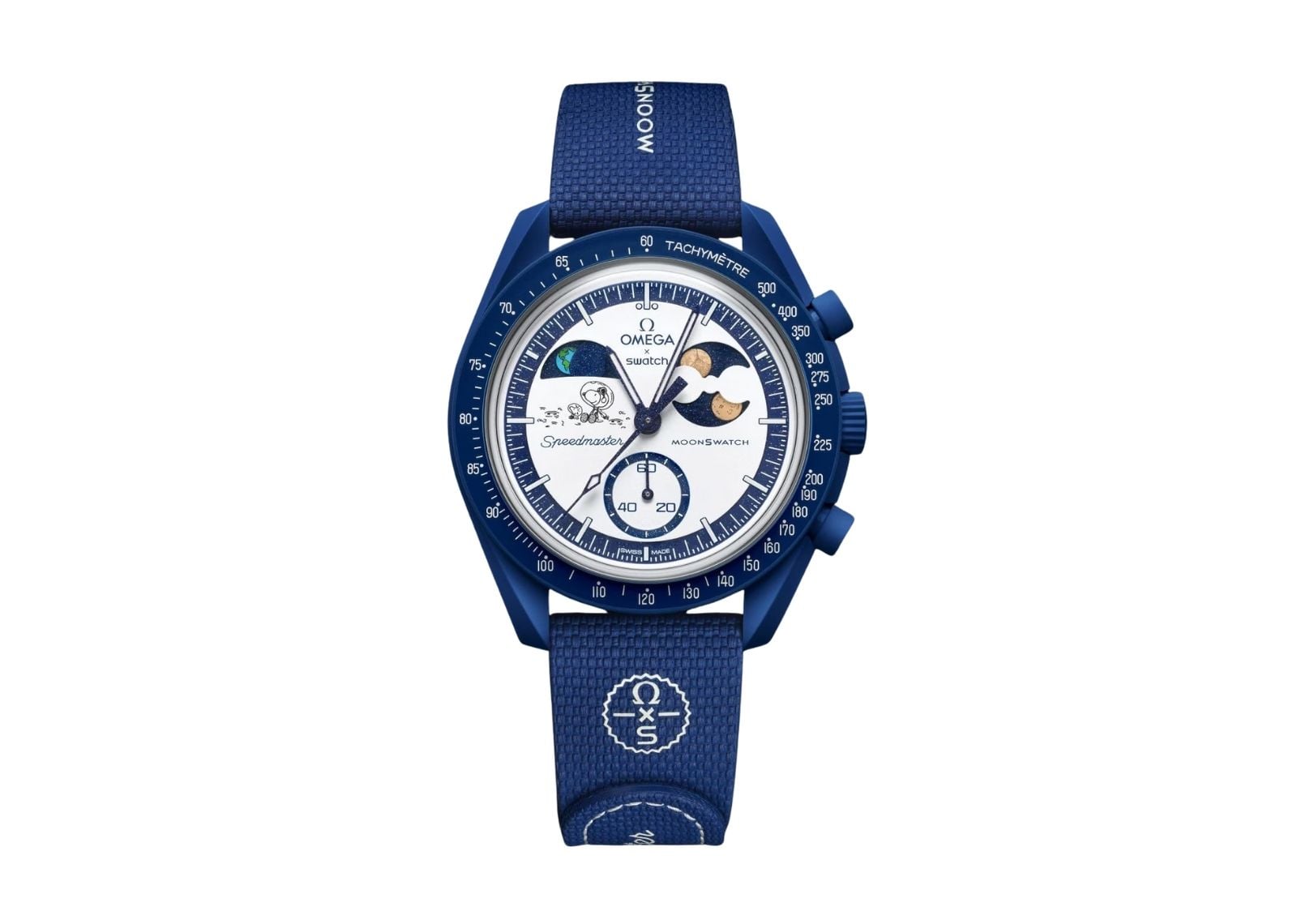 Swatchx Omega Bioceramic Moonswatch Mission To Earthphase Moonshine Gold Snoopy