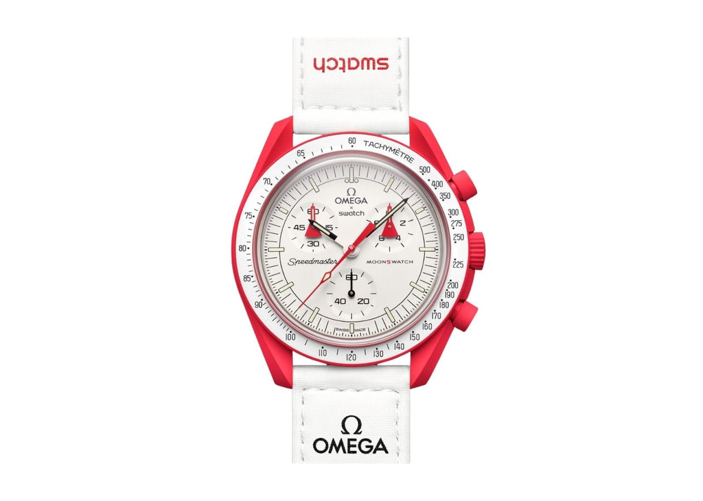 Swatchx Omega Bioceramic Moonswatch Mission to Mars