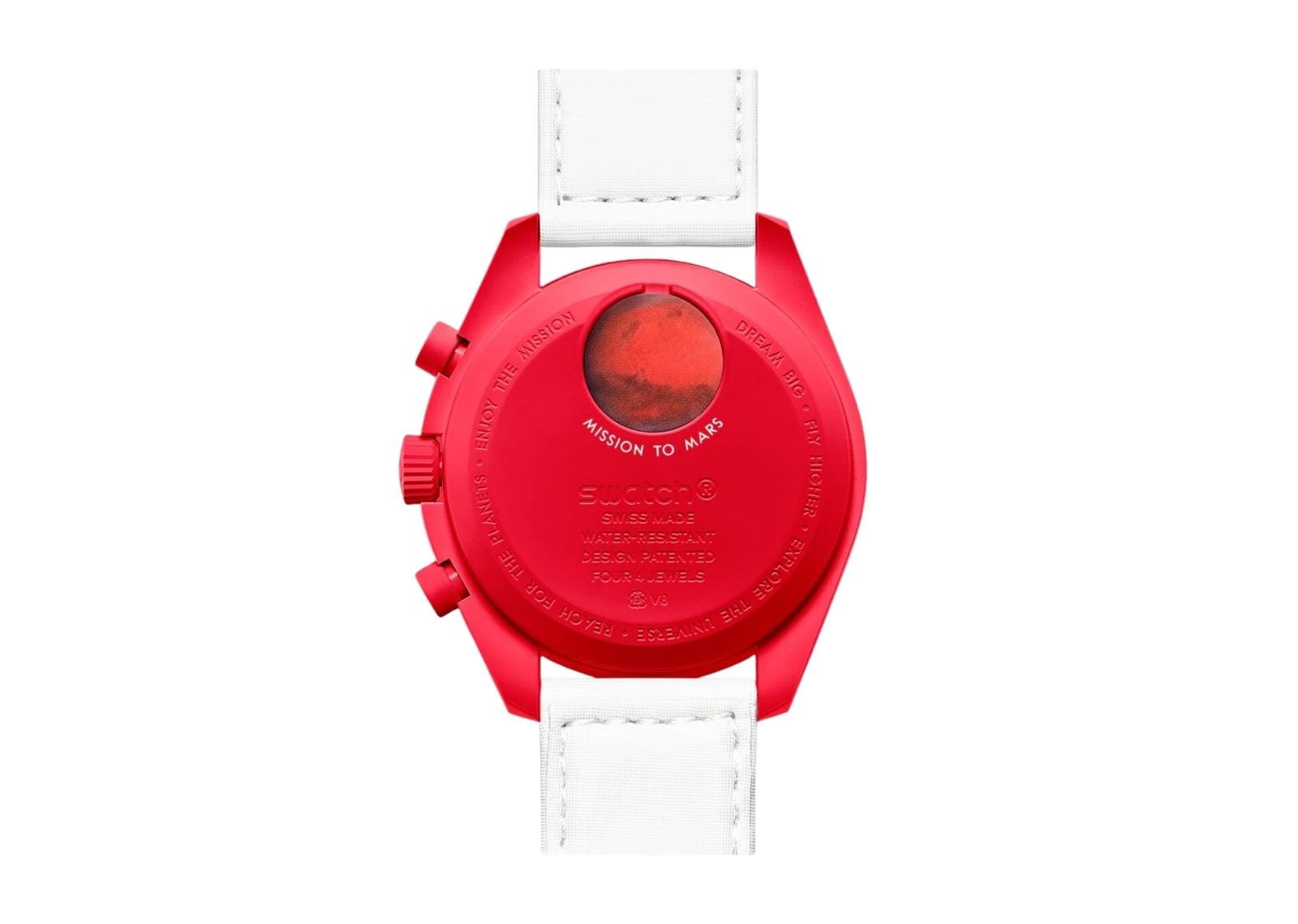 Swatchx Omega Bioceramic Moonswatch Mission to Mars