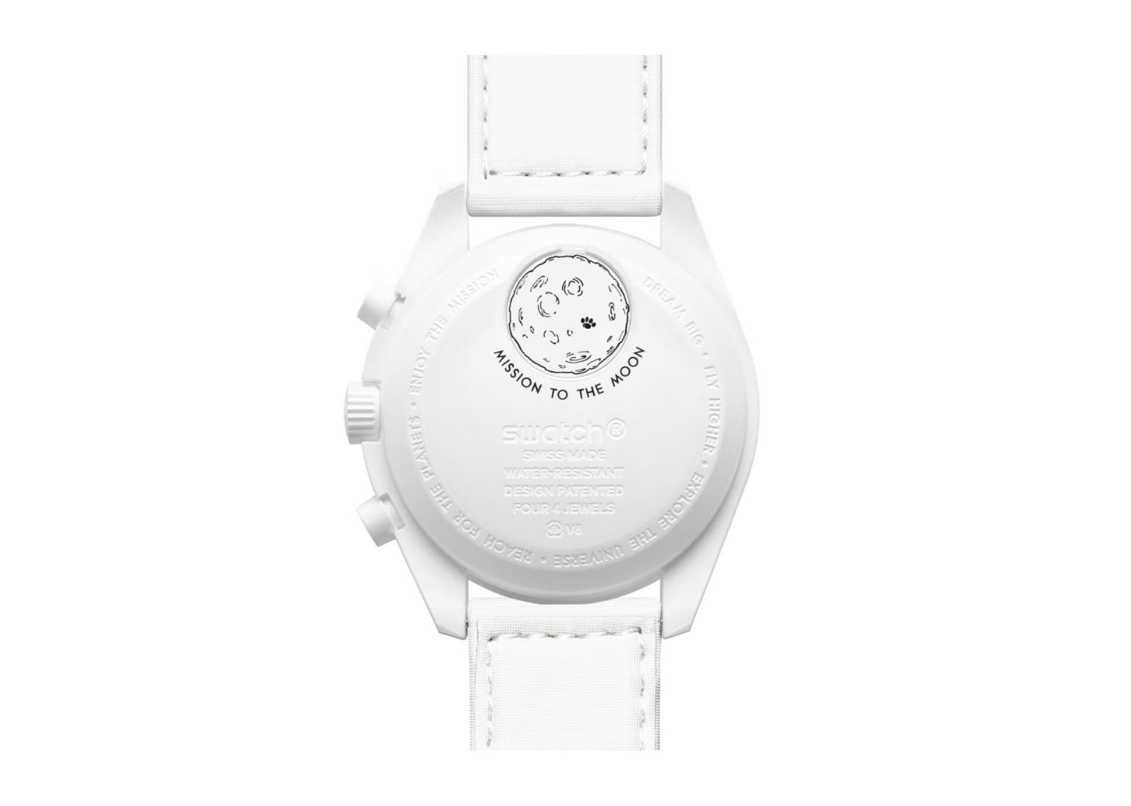 Swatchx Omega Bioceramic Moonswatch Mission To Moonphase Full Moon