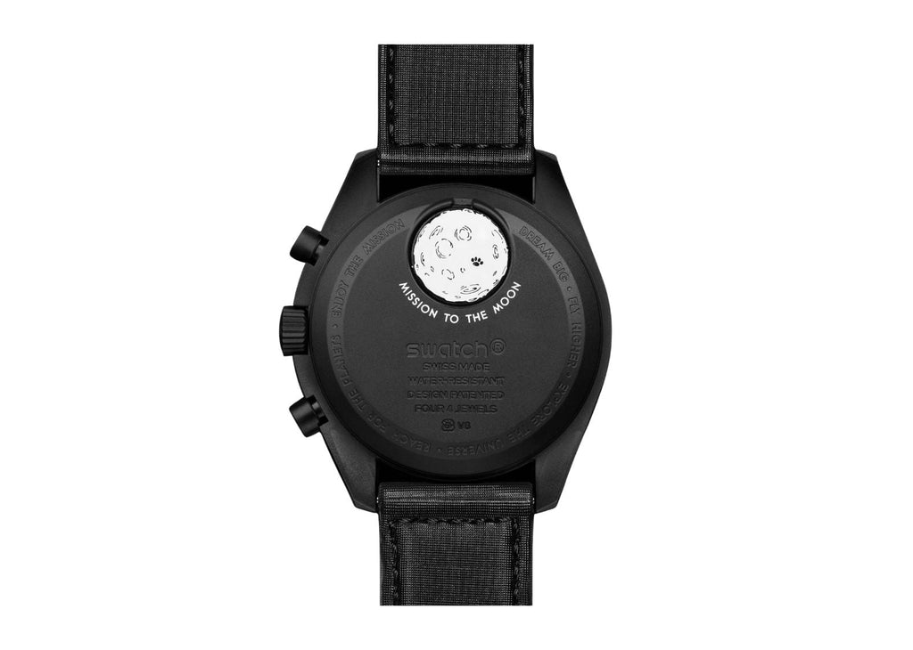 Swatchx Omega Bioceramic Moonswatch Mission To Moonphase New Moon