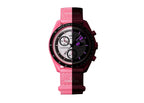 Swatchx Omega Bioceramic Moonswatch Mission to the Pink Moon