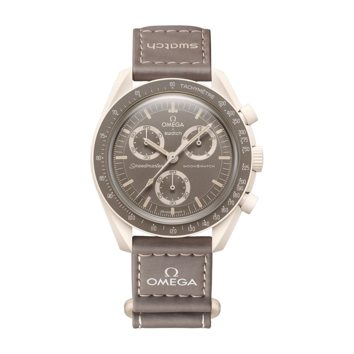 Swatch x Omega Bioceramic Moonswatch Mission On Earth Desert