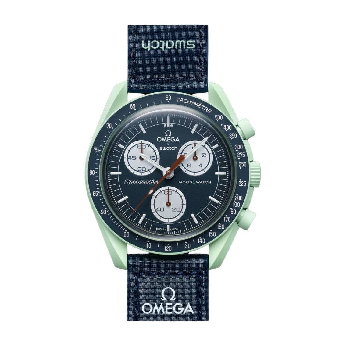 Swatch x Omega Bioceramic Moonswatch Mission to Earth
