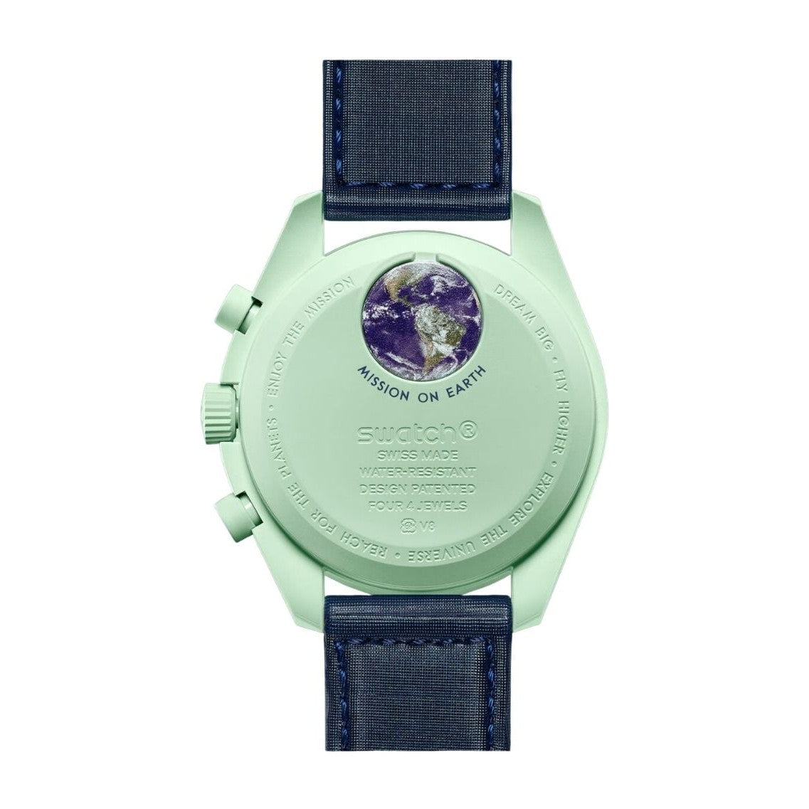 Swatch x Omega Bioceramic Moonswatch Mission to Earth