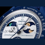 Swatch x Omega Bioceramic Moonswatch Mission To Earthphase Moonshine Gold Snoopy