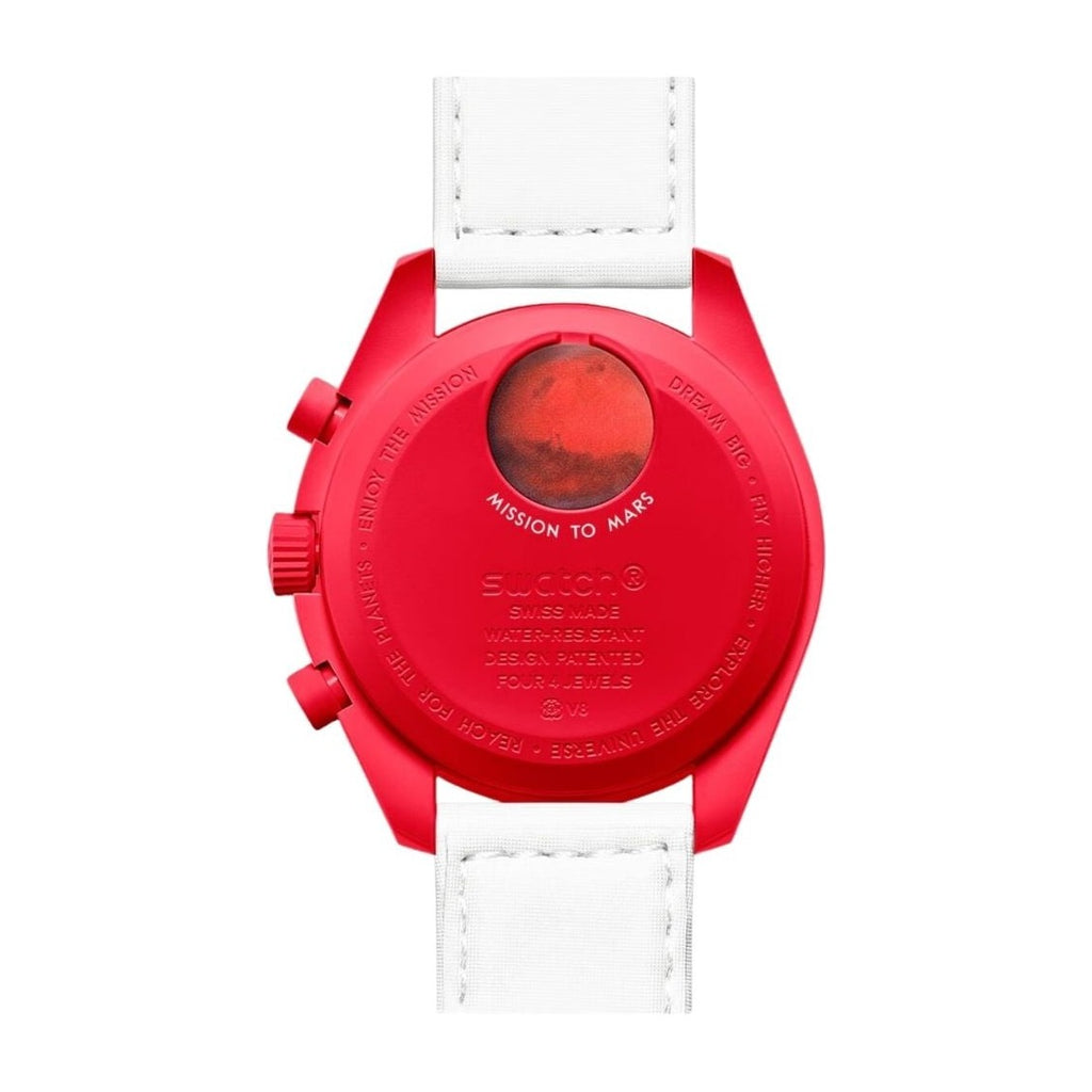 Swatch x Omega Bioceramic Moonswatch Mission to Mars