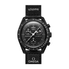Swatch x Omega Bioceramic Moonswatch Mission To Moonphase New Moon