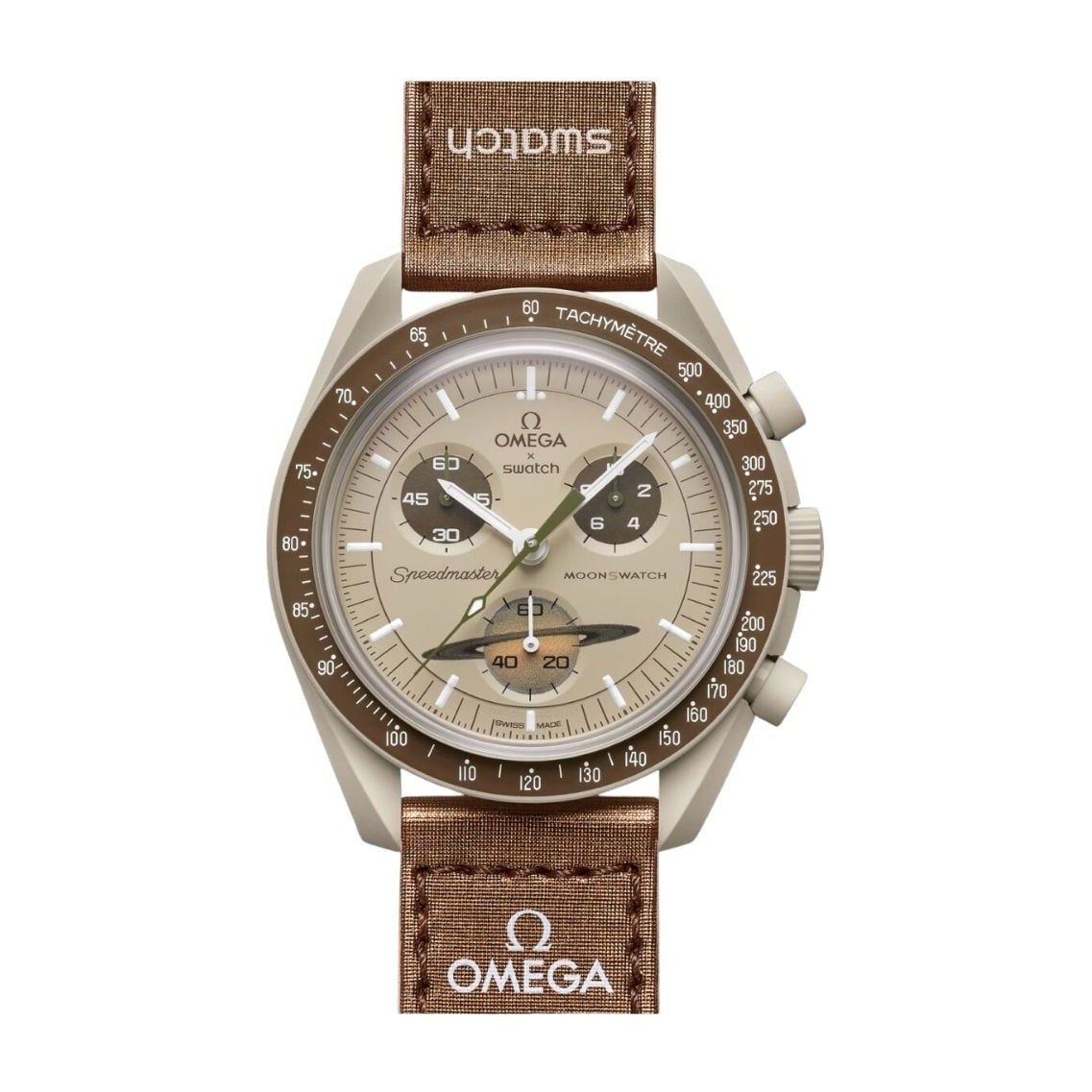 Swatch x Omega Bioceramic Moonswatch Mission to Saturn