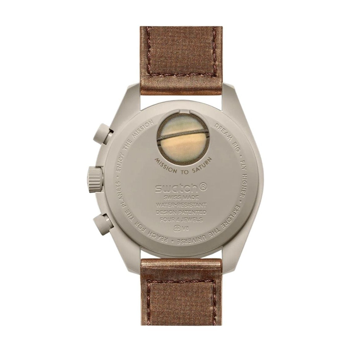 Swatch x Omega Bioceramic Moonswatch Mission to Saturn