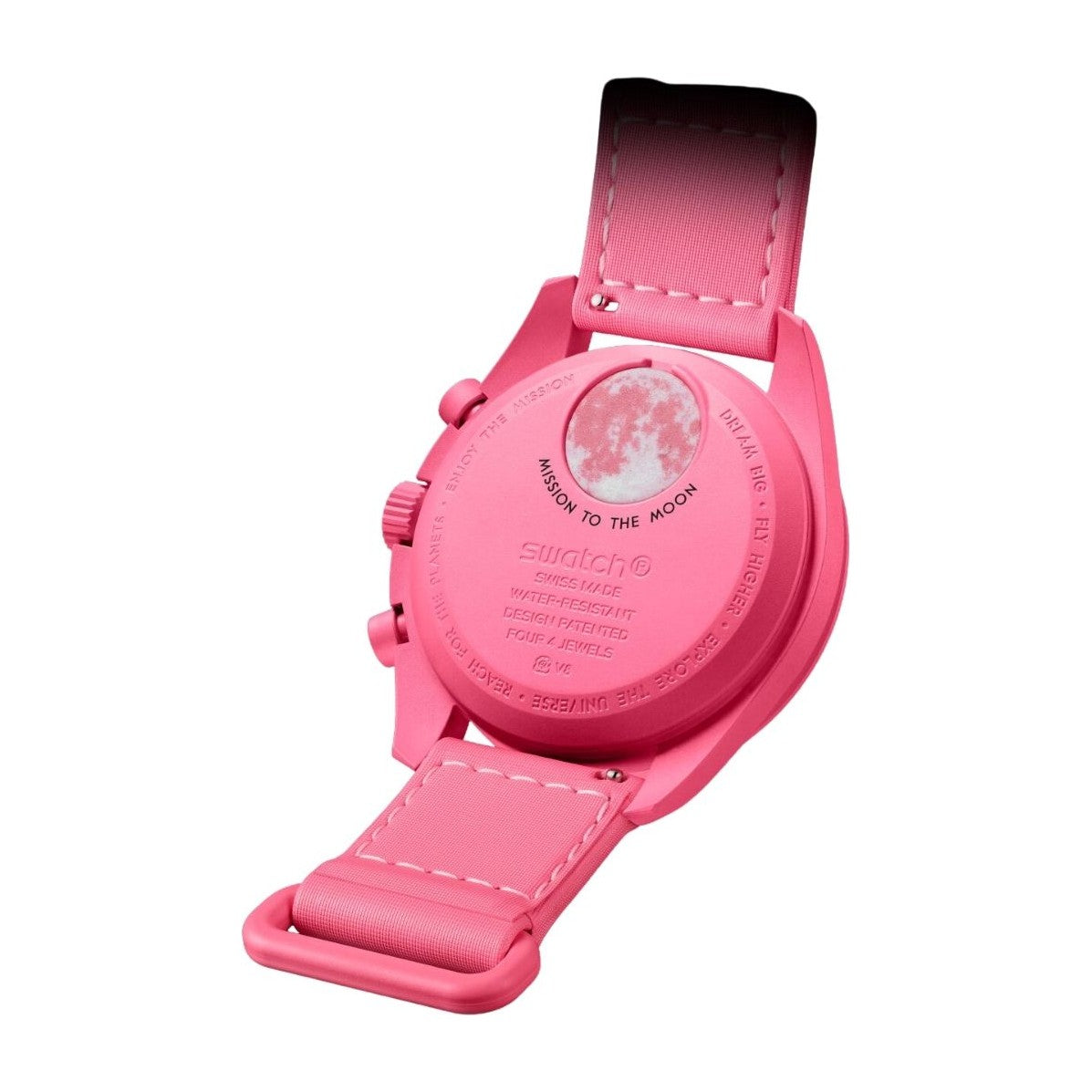 Swatch x Omega Bioceramic Moonswatch Mission to the Pink Moon