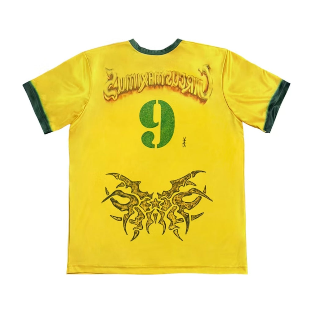 Travis Scott Brazil Soccer Jersey Yellow