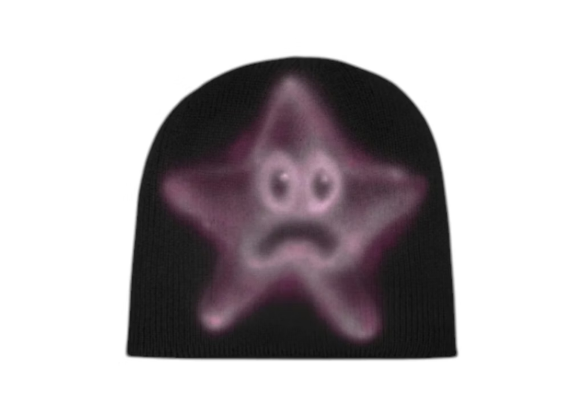 Travis Scott Cactus Jack x Spongebob Bikini Bottom Beanie Black