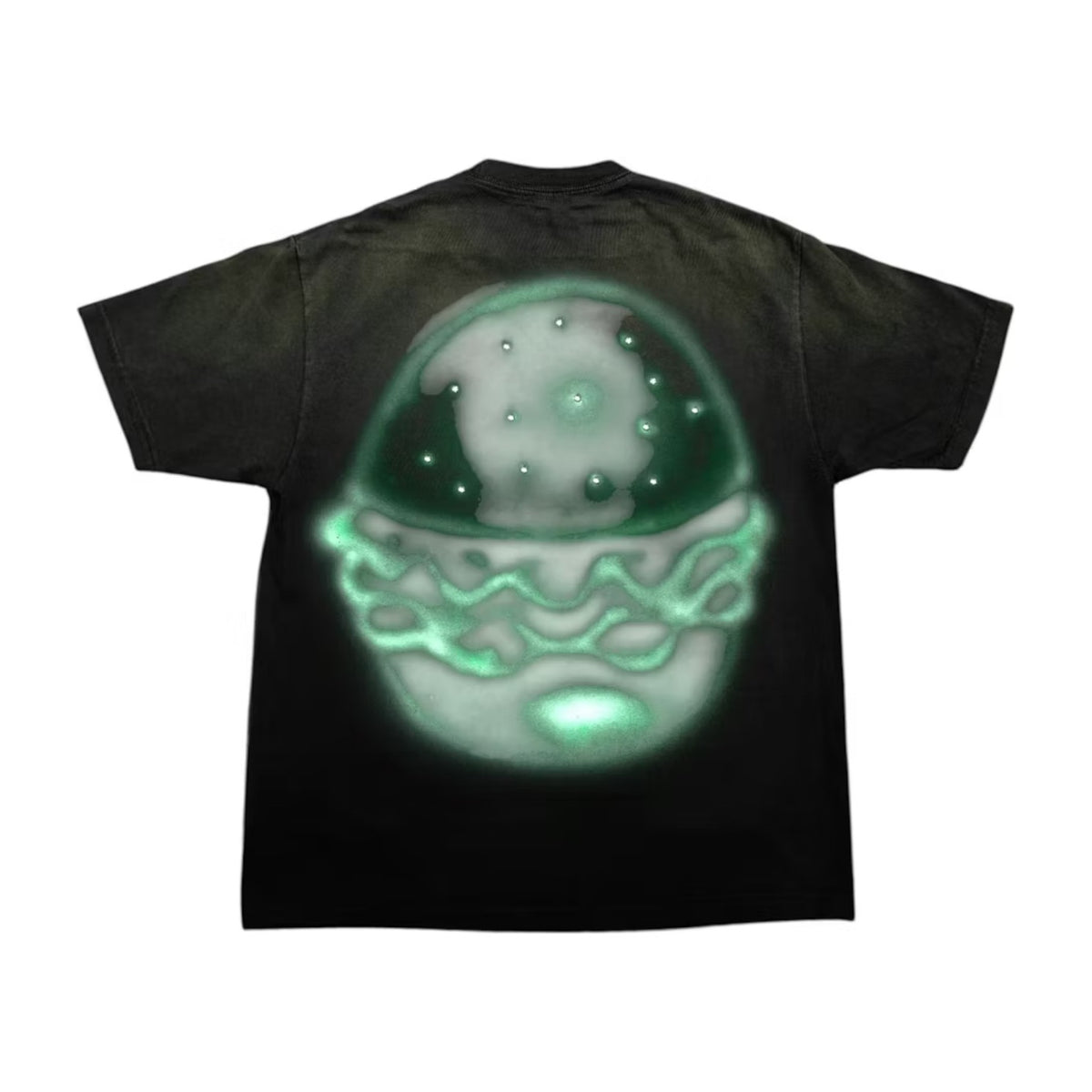 Travis Scott Cactus Jack x Spongebob Krabby Patty Tee Black