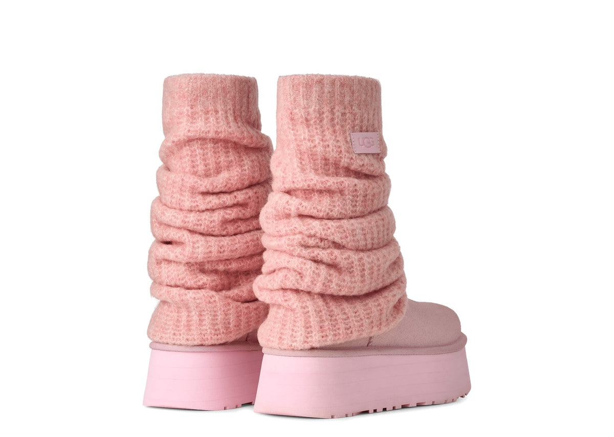 UGG Classic Mini Dipper Legwarmer Boot Ribbon Candy (W)